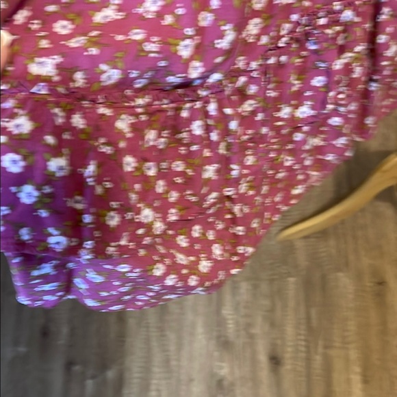 Floral Pink Mini Dress - Picture 6 of 8